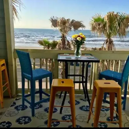 Oceanfront At The Dawns Apartment Galveston Exterior photo